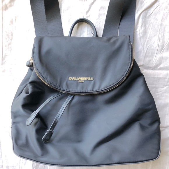 Karl Lagerfeld Handbags - Karl Lagerfeld Paris Pull String Backpack